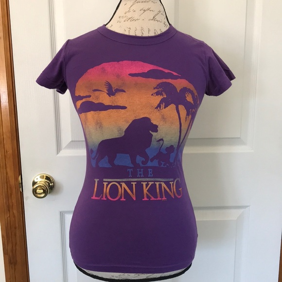 Junk Food Clothing Tops - Lion King T-shirt